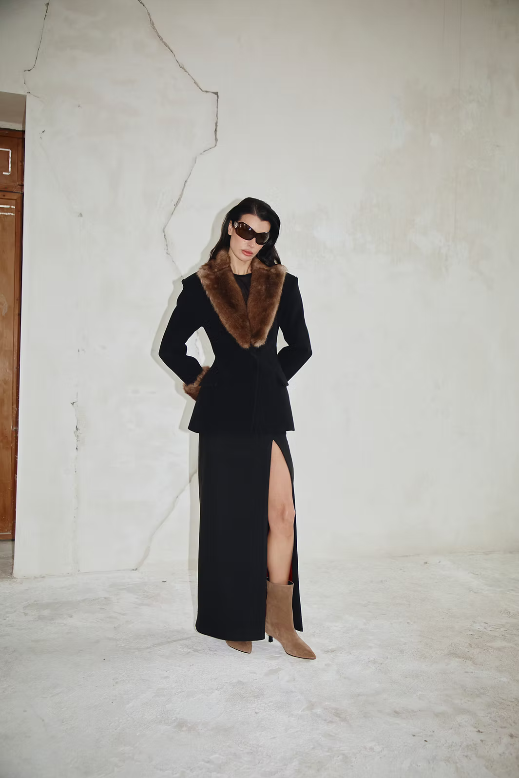 Wool skirt "CODE"