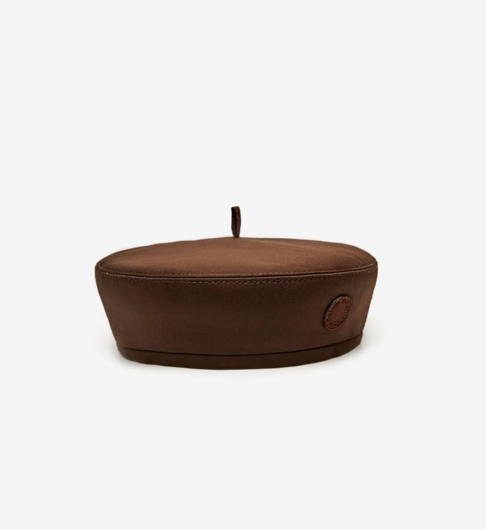 Берет HOOPS basic cotton cholotate muss