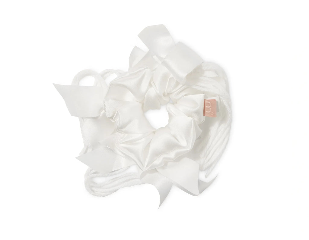 MON MOU × BOBKOVA SILK SCRUNCHIE дизайнерська шовкова резинка