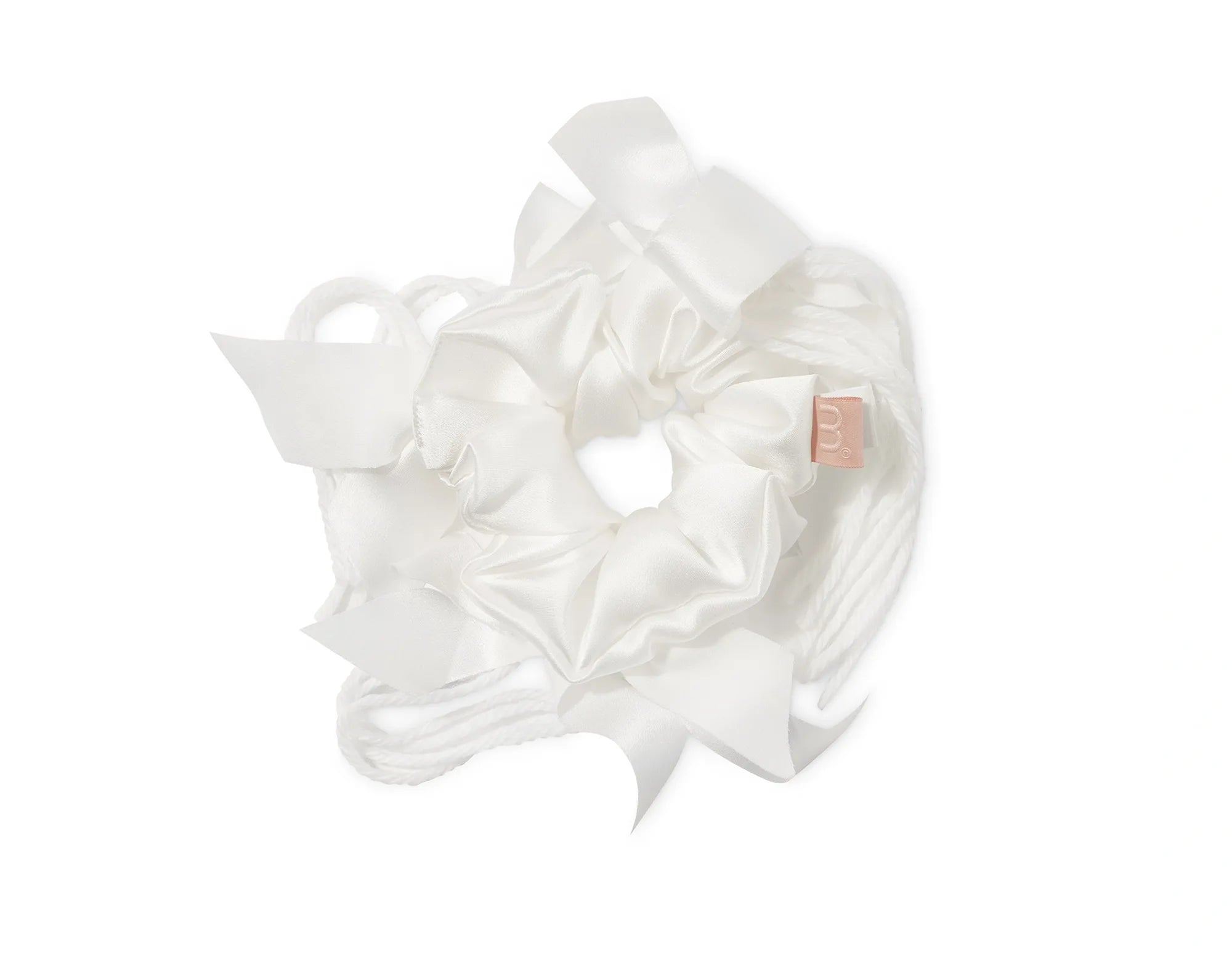 MON MOU × BOBKOVA SILK SCRUNCHIE дизайнерська шовкова резинка