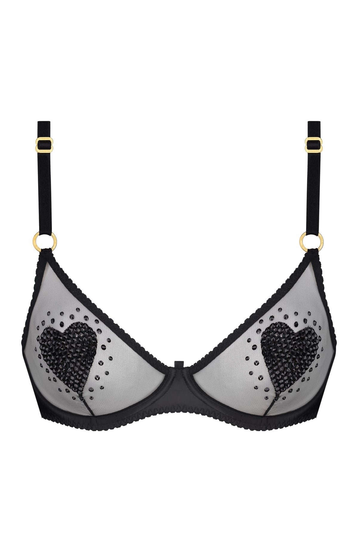 Бюст Black Love Cristal Black Shine - фото 1