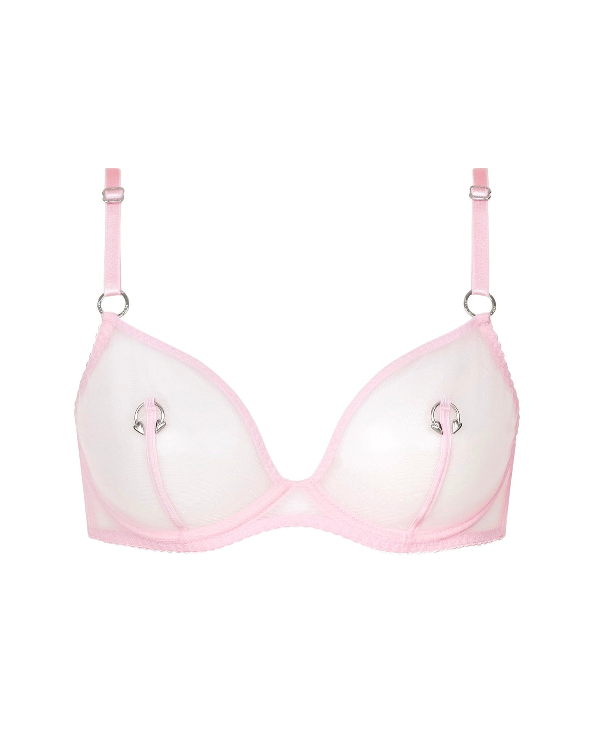 Бюст Pirsing Pink Silver - фото 1