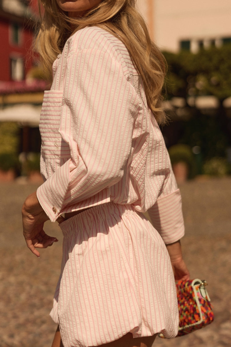 BUBBLE SHIRT - PINK
