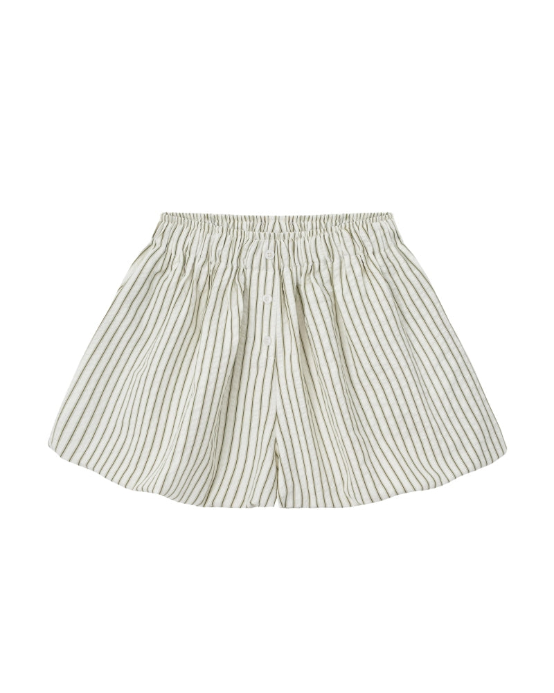 BUBBLE SHORTS - OLIVE