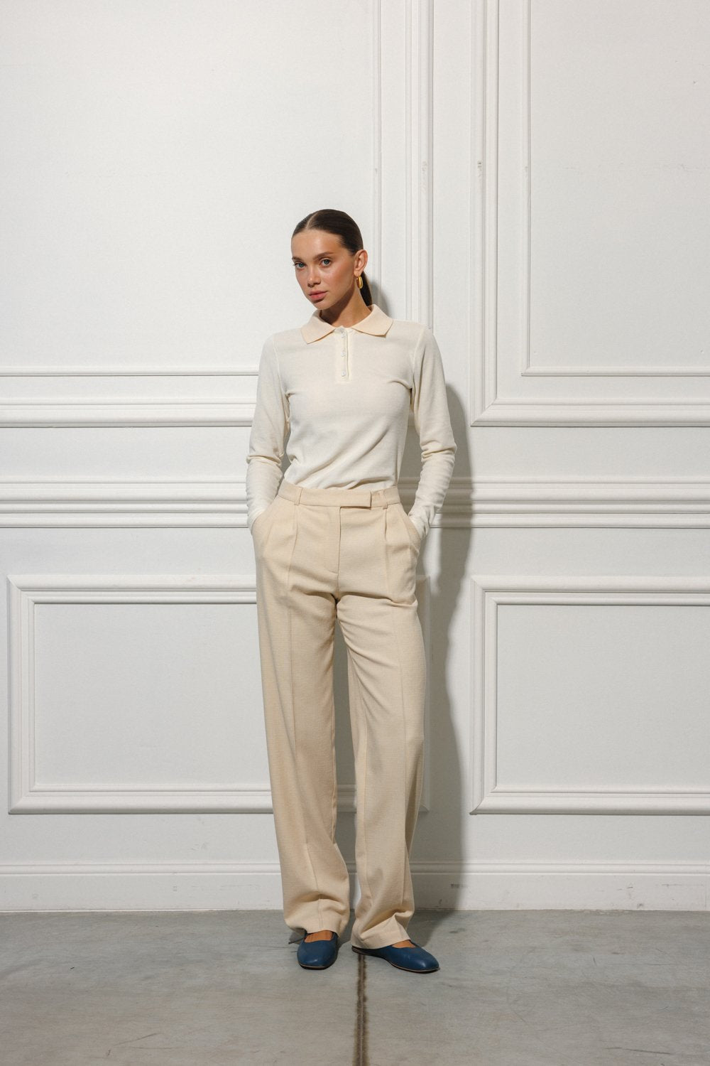 Брюки прямі