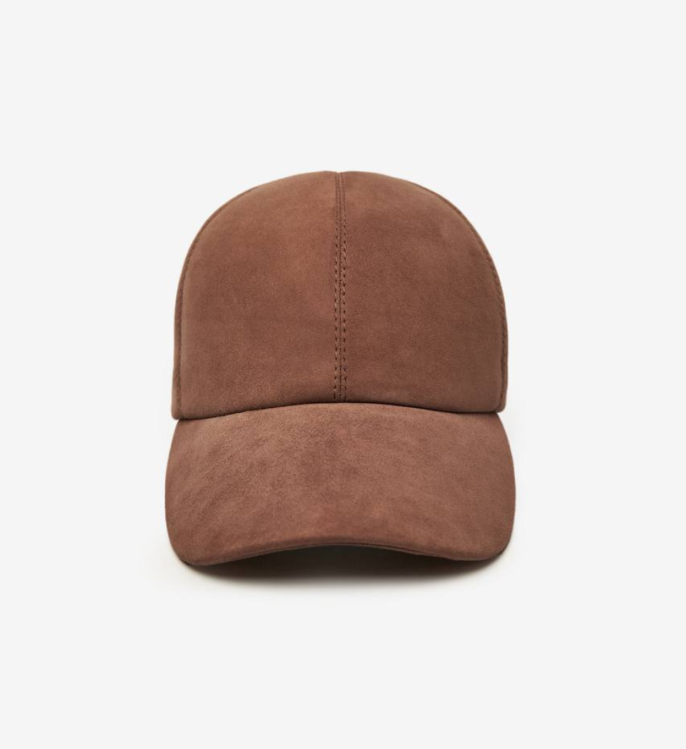 Кепка HOOPS із натуральної замші із італійською фурнітурою muss