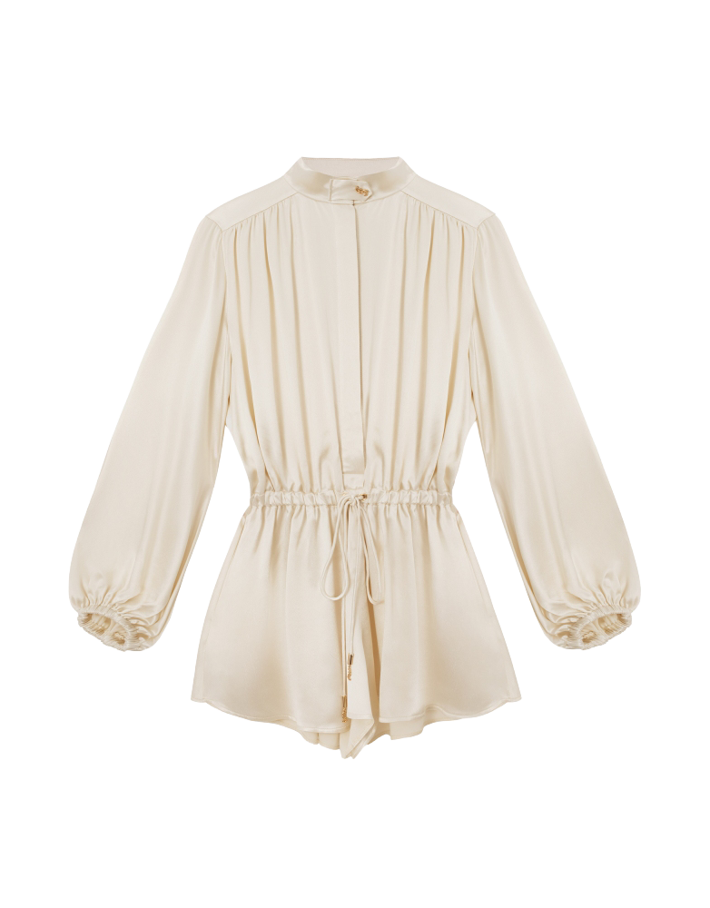 CHAMPAGNE VISCOSE ROMPER