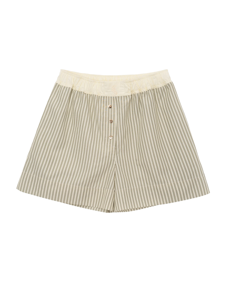 COTTON BOXER SHORTS - STRIPE