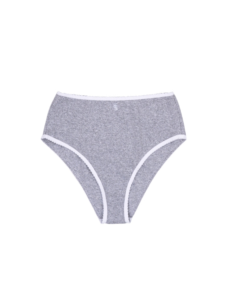 COTTON RIB BRIEF
