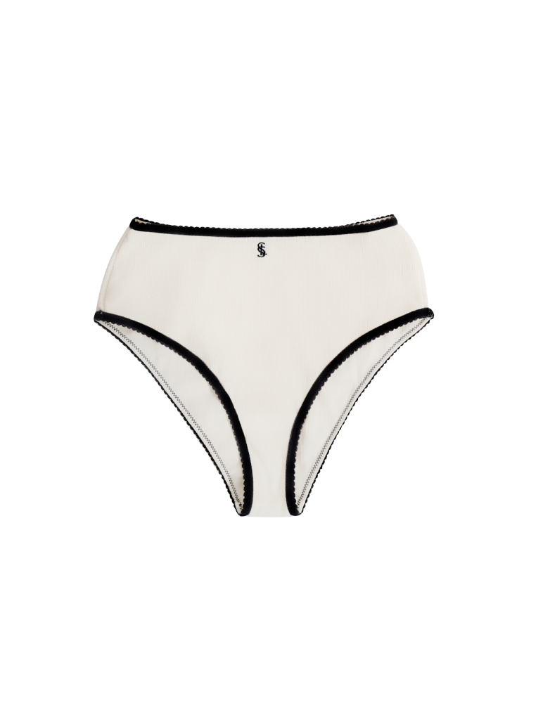 COTTON RIB BRIEF