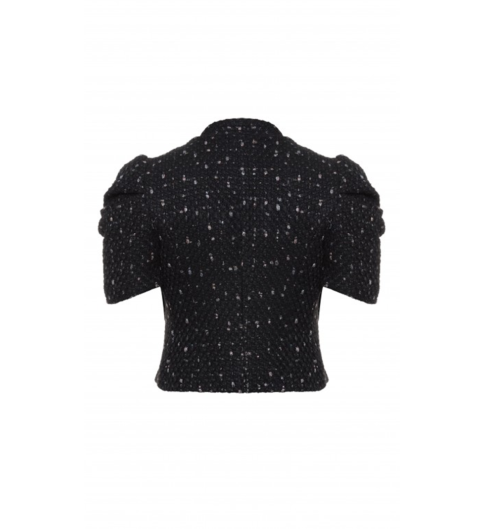 Tвідовий вкорочений блейзер Wild Hearts Чорний