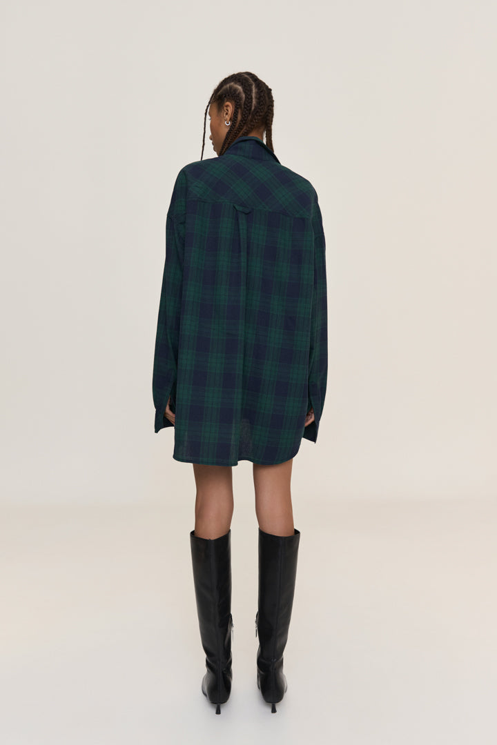 Синя картата сорочка DADDY’S