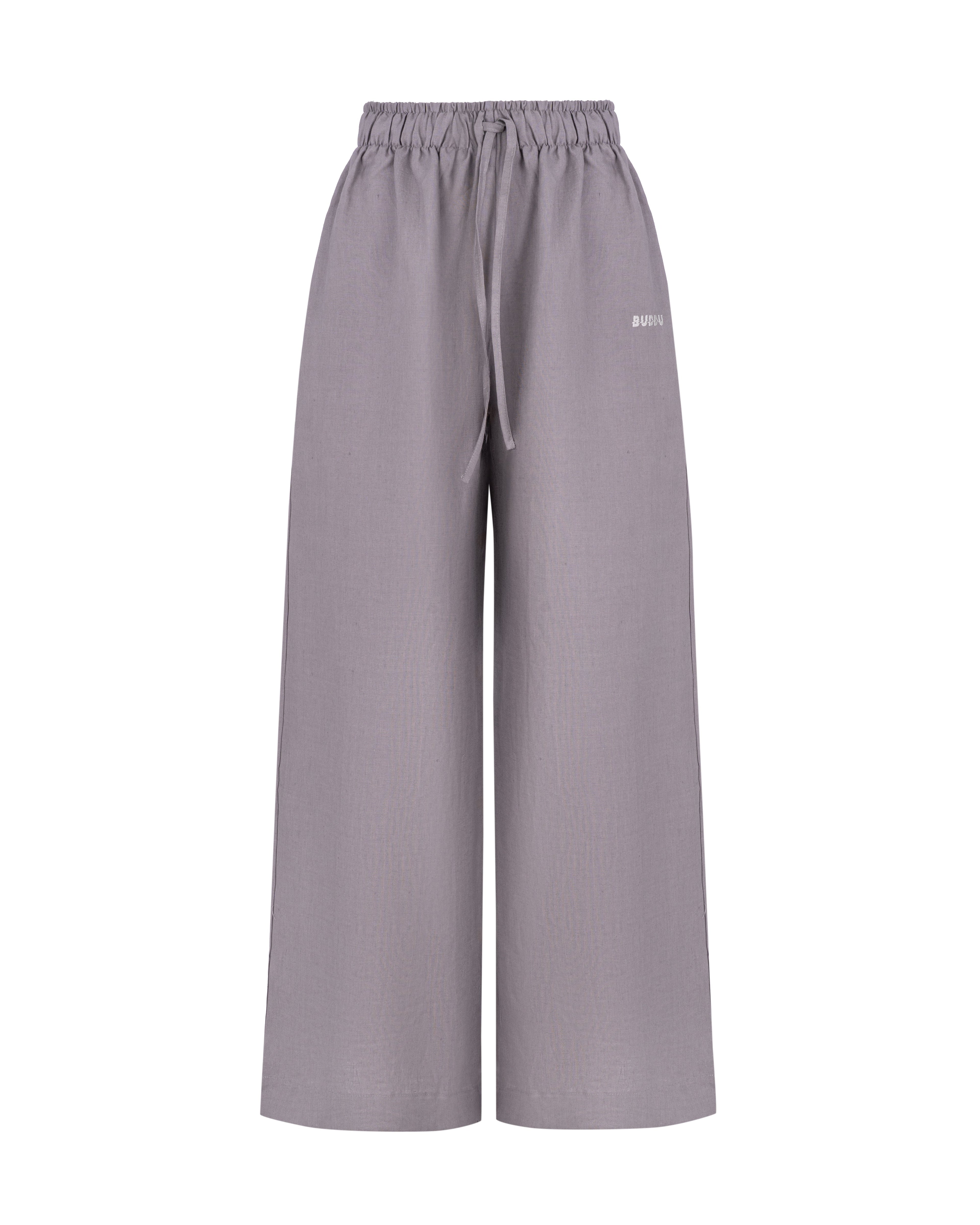 Лляний костюм з палаццо LINE