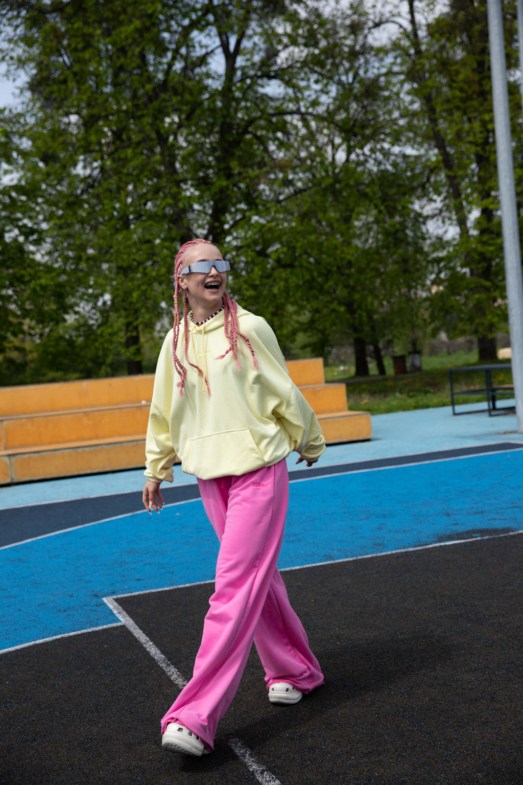 Штани палаццо Urban без флісу