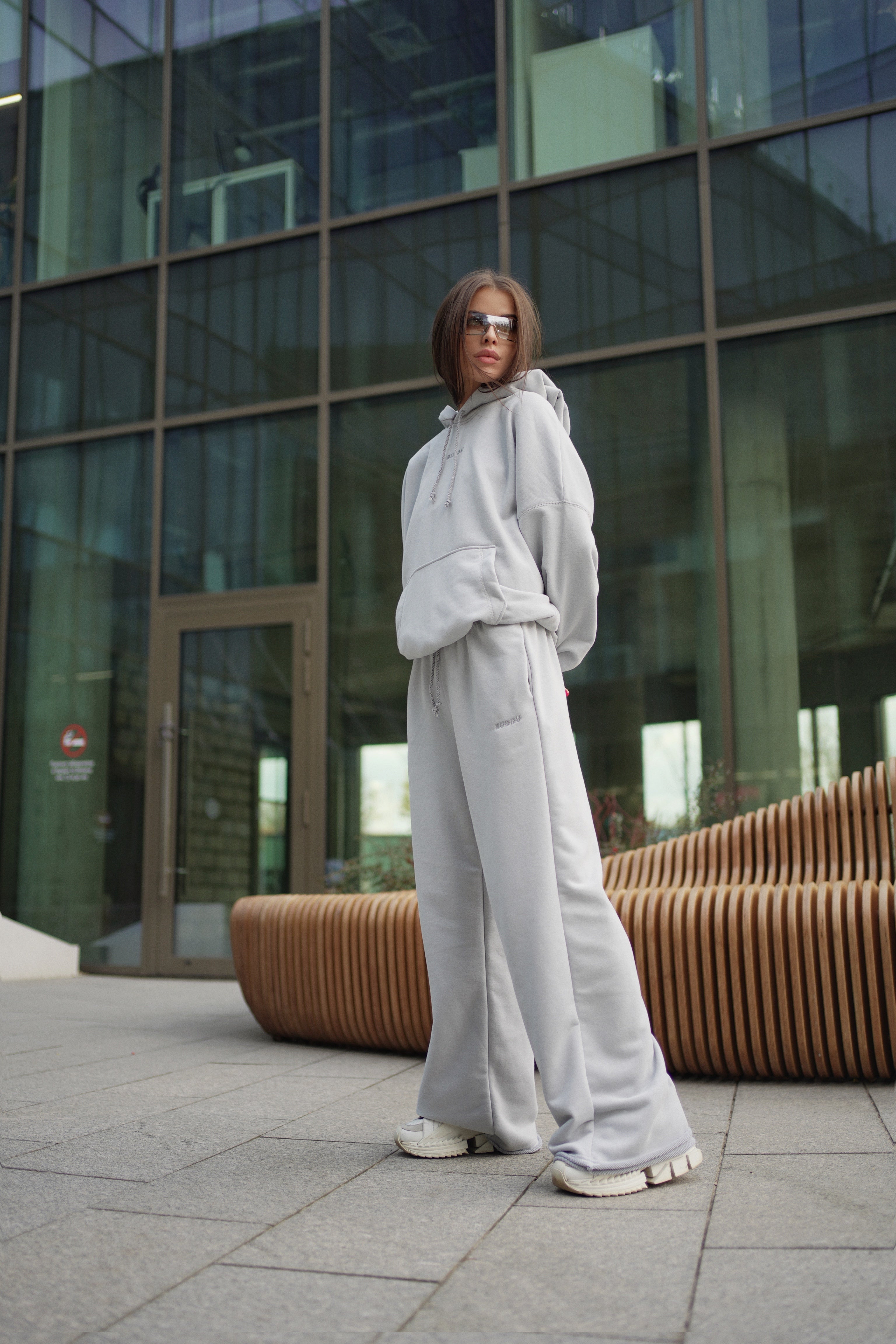 Штани палаццо Urban без флісу