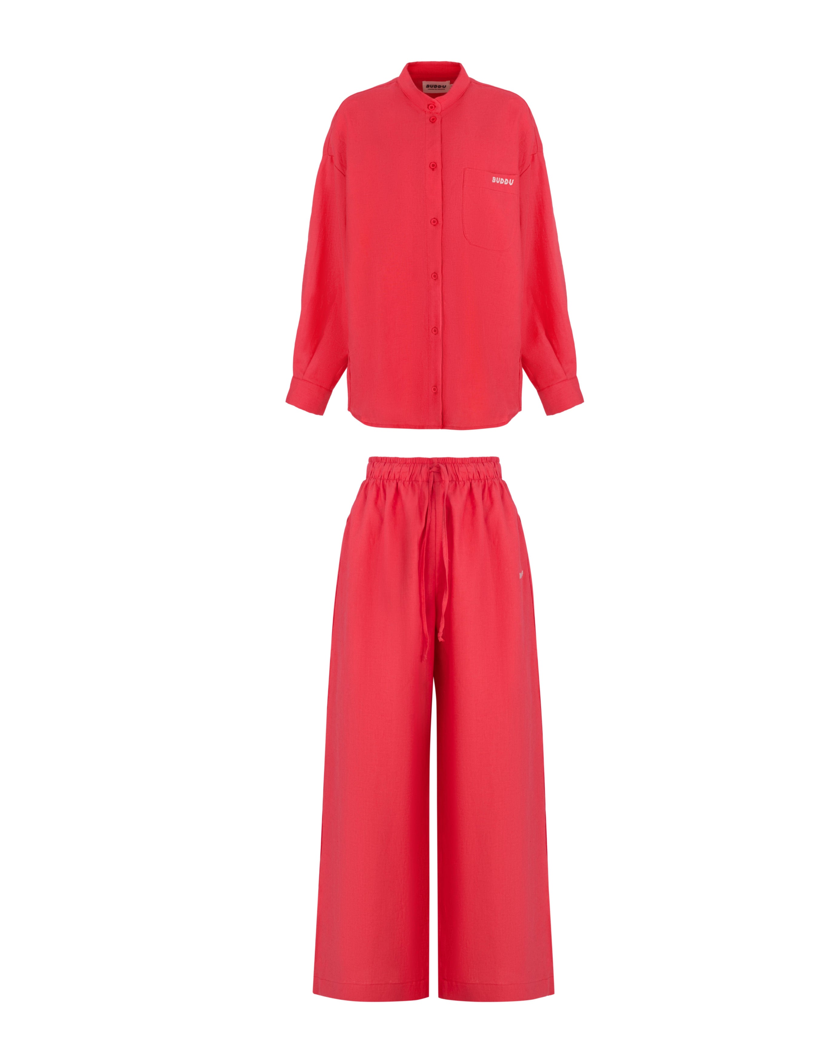 Лляний костюм з палаццо LINE