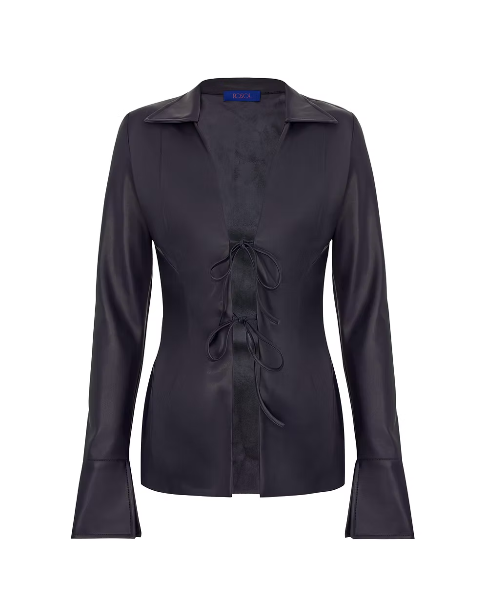 ROSCA Brown leather shirt