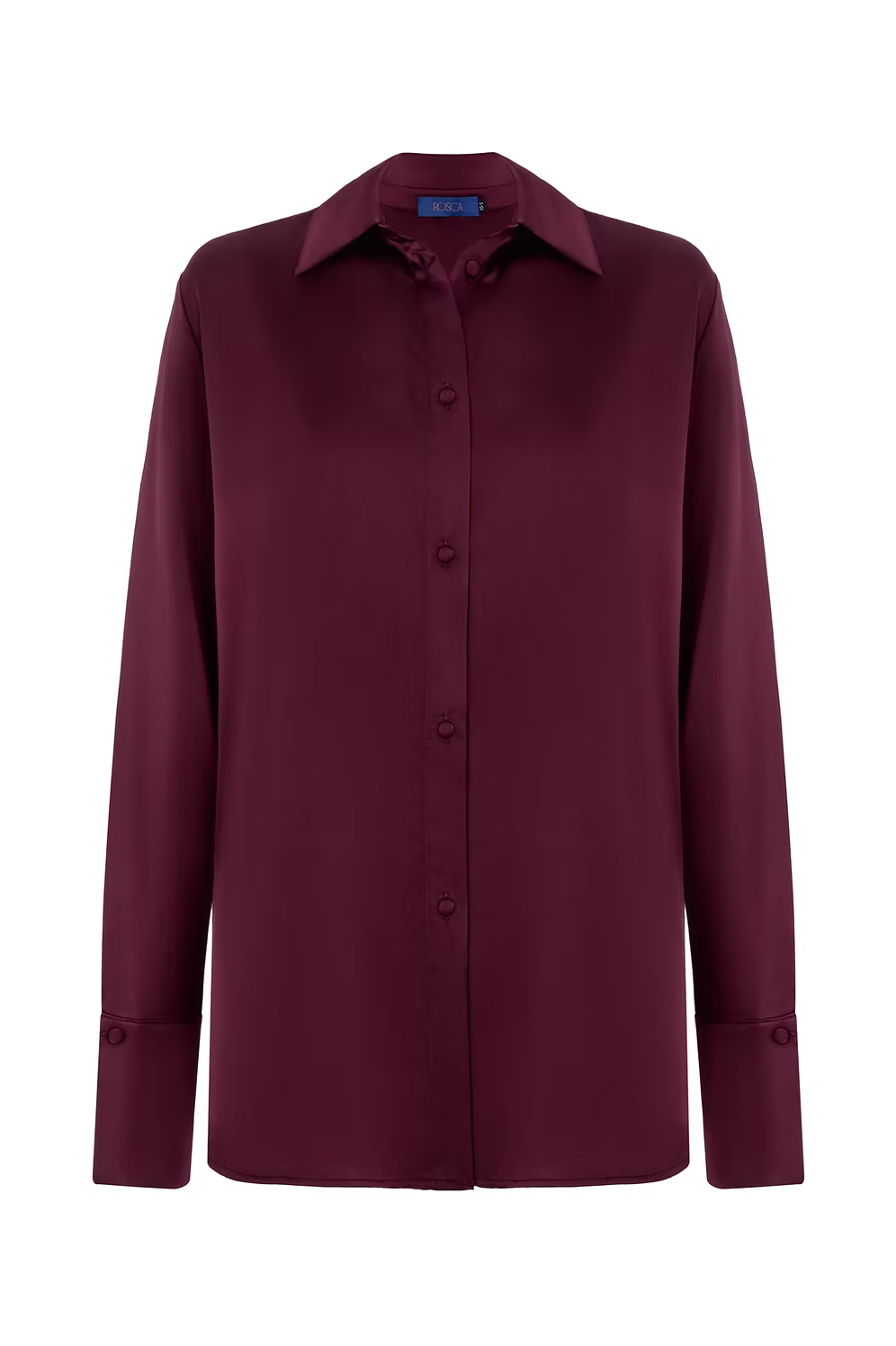 ROSCA satin blouse with Black top