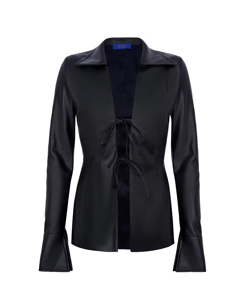 ROSCA Brown leather shirt