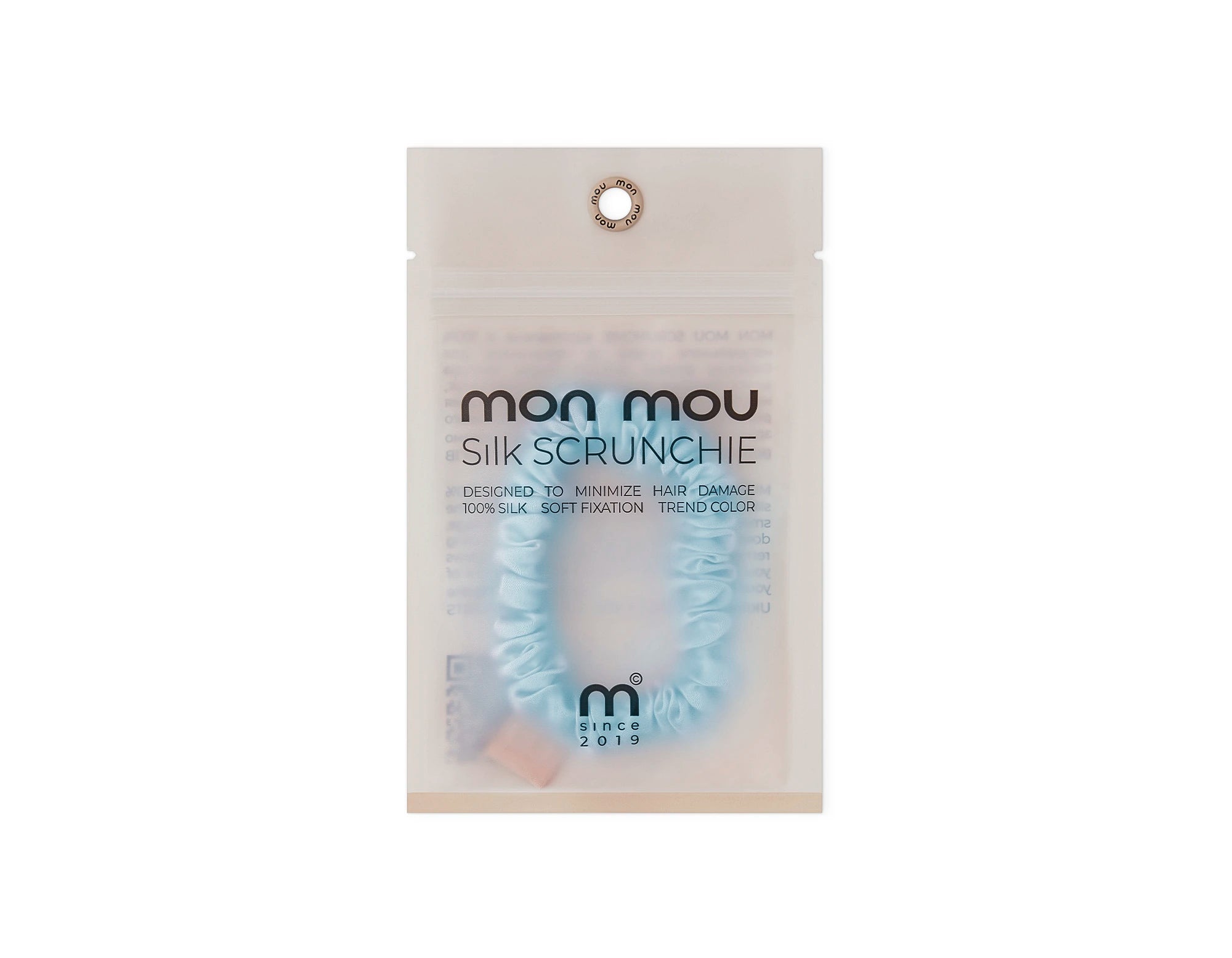 SILK SLIM SCRUNCHIE тонка шовкова резинка