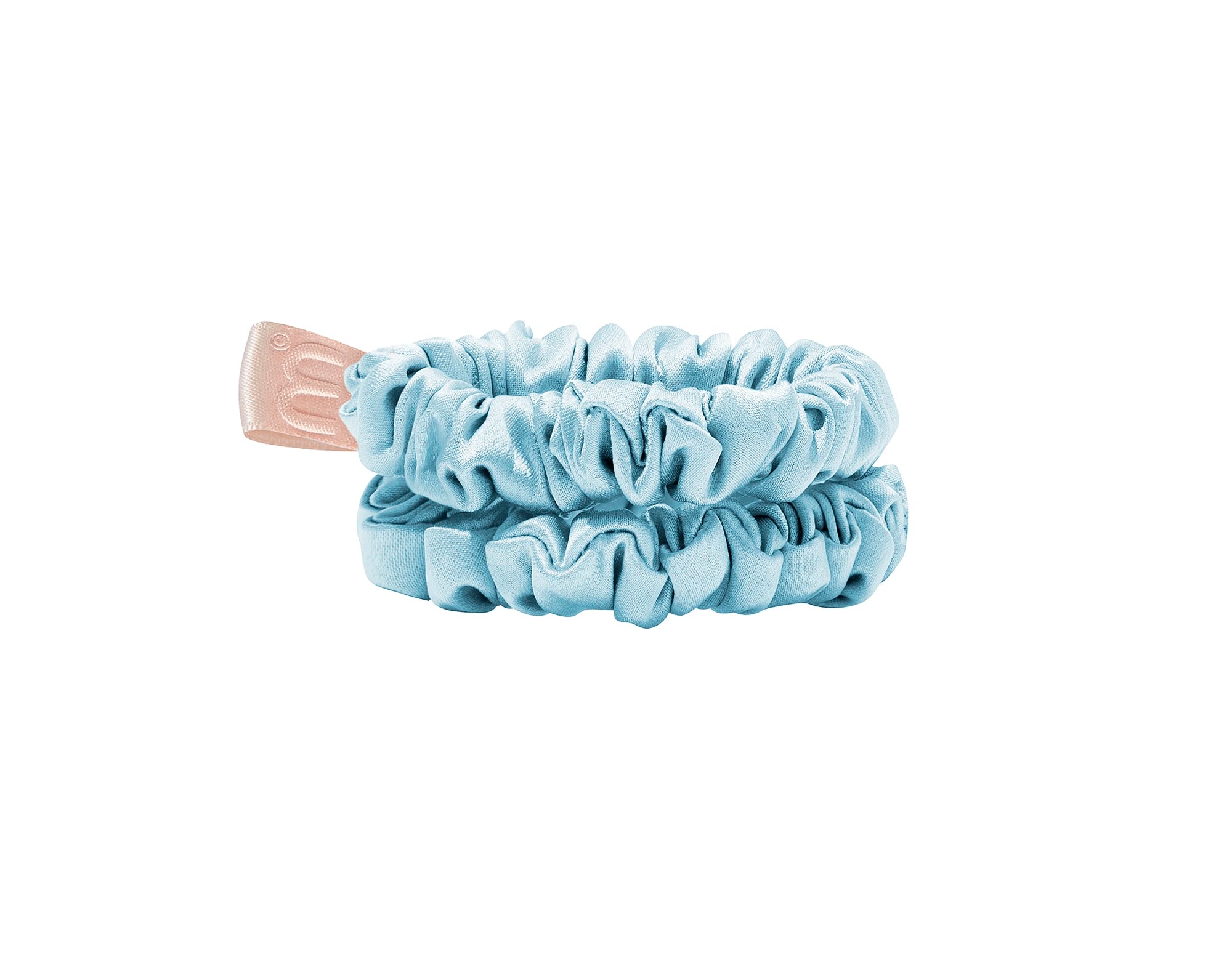 SILK MINI SLIM SCRUNCHIE SET набір тонких шовкових міні-резинок