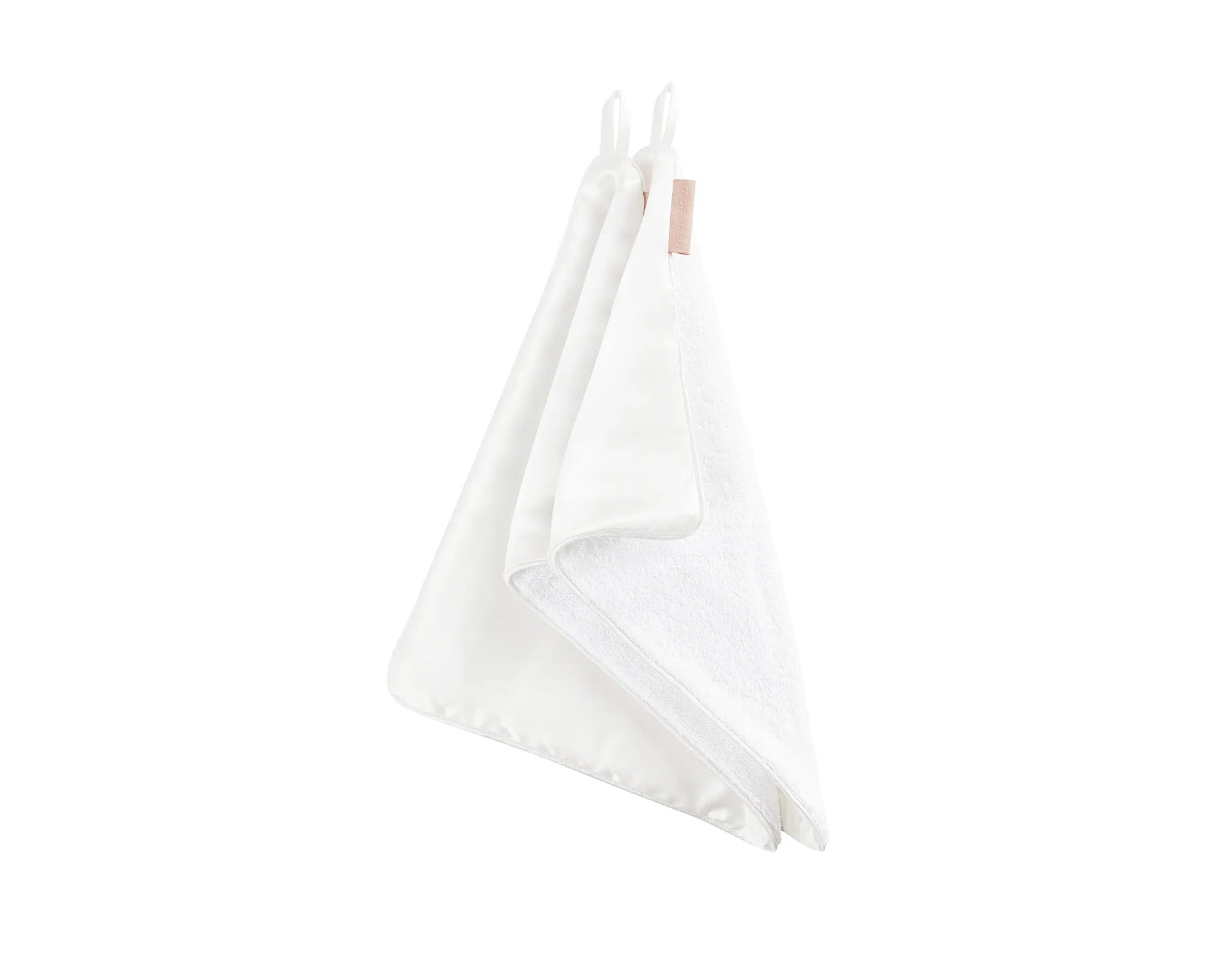 SOFT SILK TOWELS WHITE набір шовкових рушників з махрою
