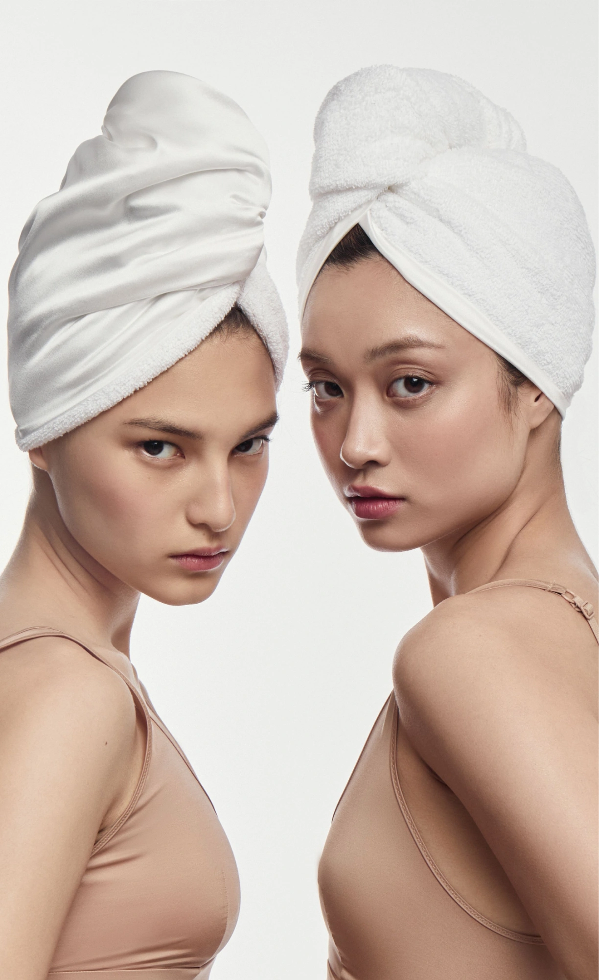 SOFT SILK TURBAN шовковий рушник-тюрбан з махрою