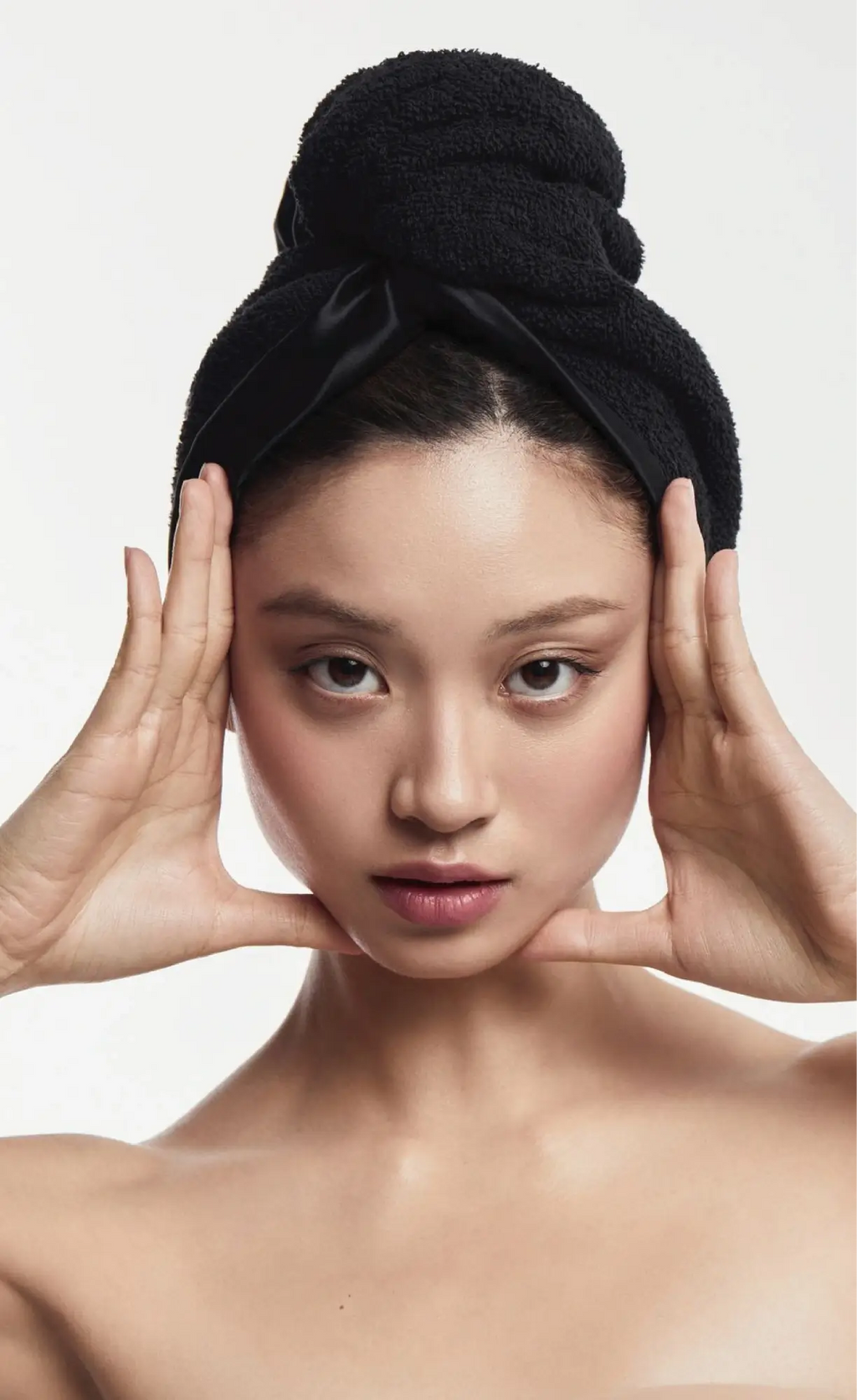 SOFT SILK TURBAN шовковий рушник-тюрбан з махрою