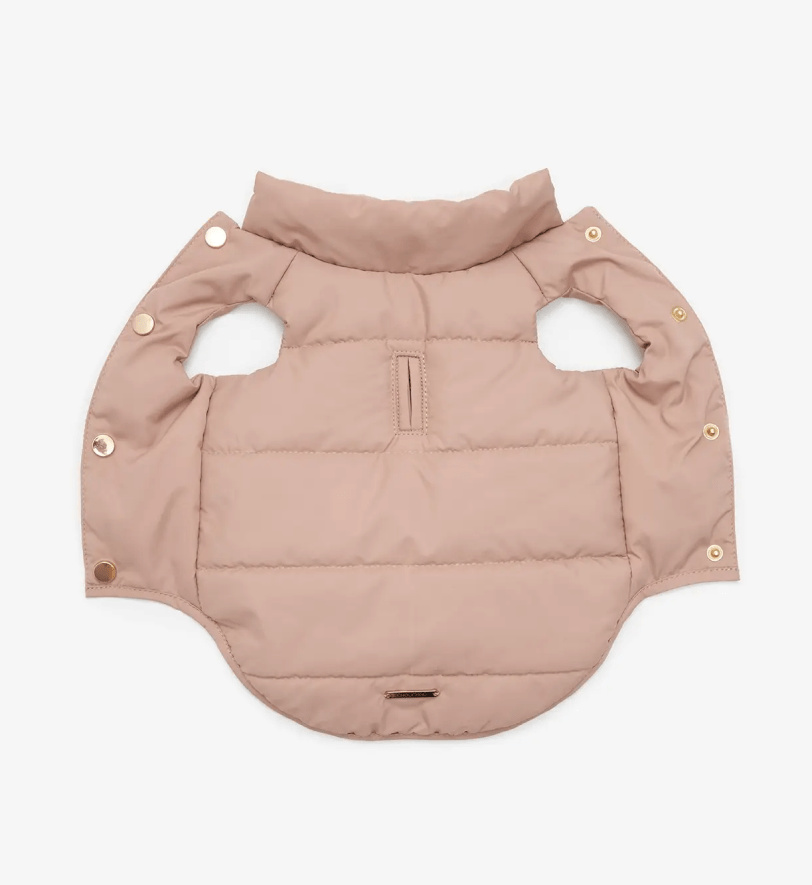 Жилетка-пуфер CHOUCHOU для собак бежева