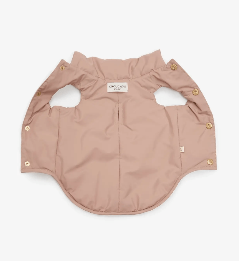 Жилетка-пуфер CHOUCHOU для собак бежева