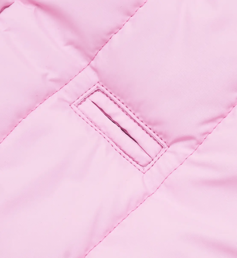 Жилетка-пуфер CHOUCHOU для собак рожева