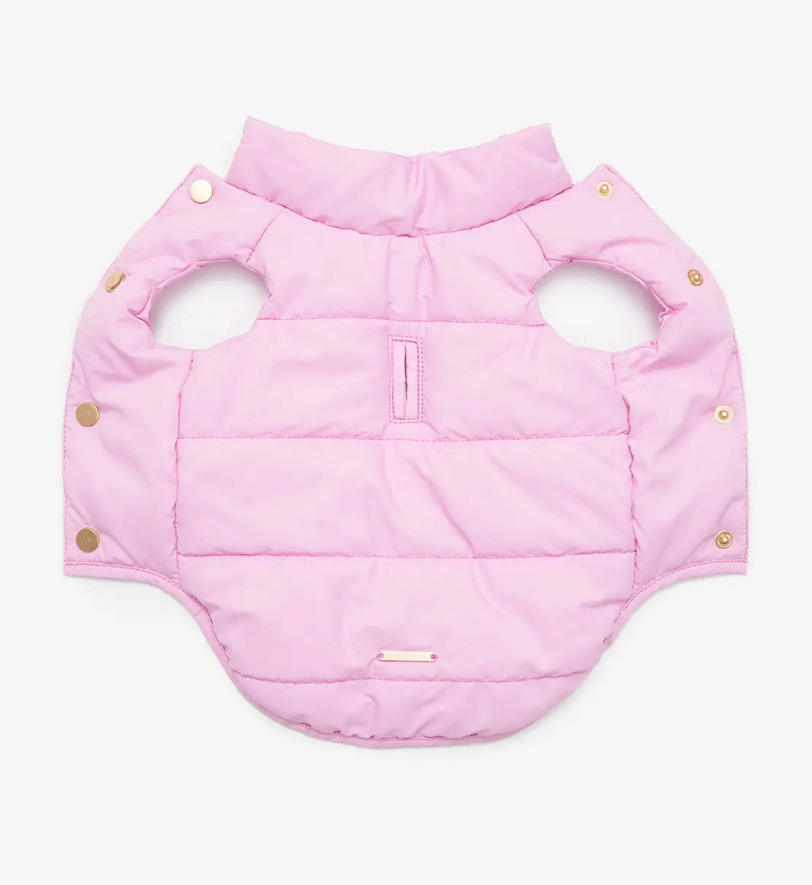 Жилетка-пуфер CHOUCHOU для собак рожева