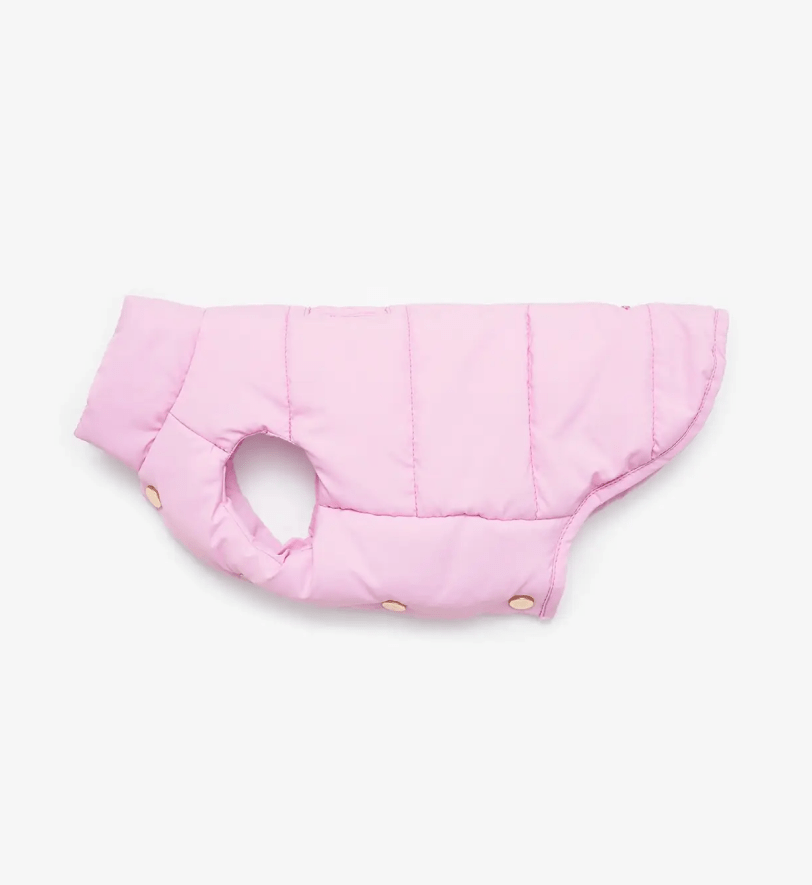 Жилетка-пуфер CHOUCHOU для собак рожева