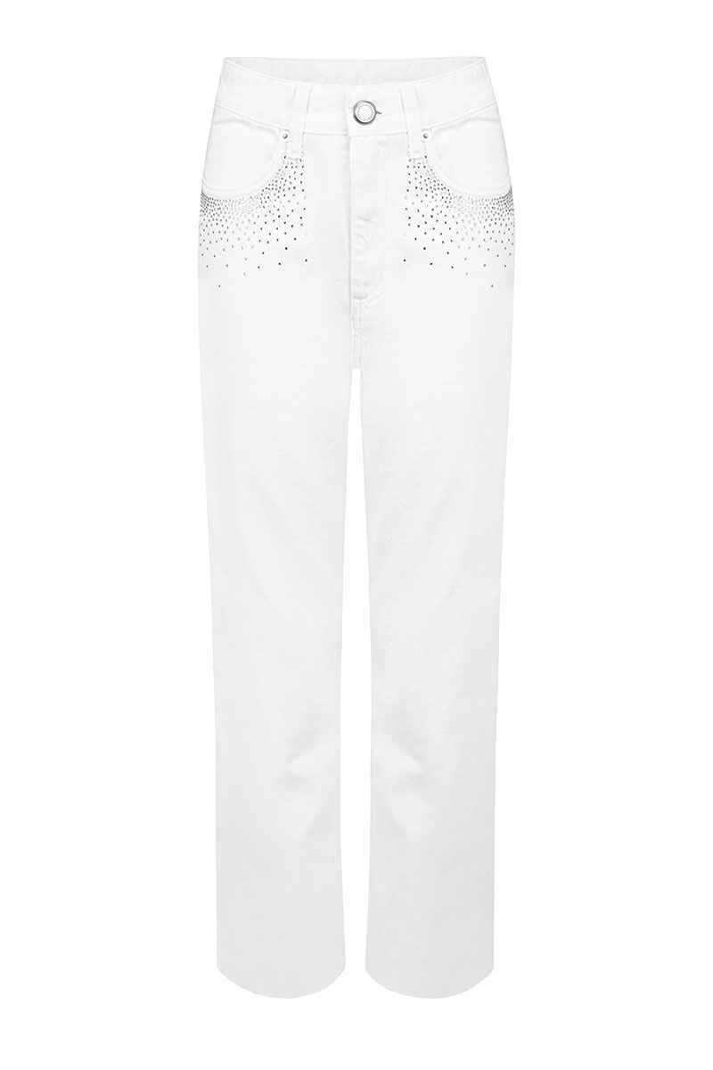Джинси White Crystal - фото 8