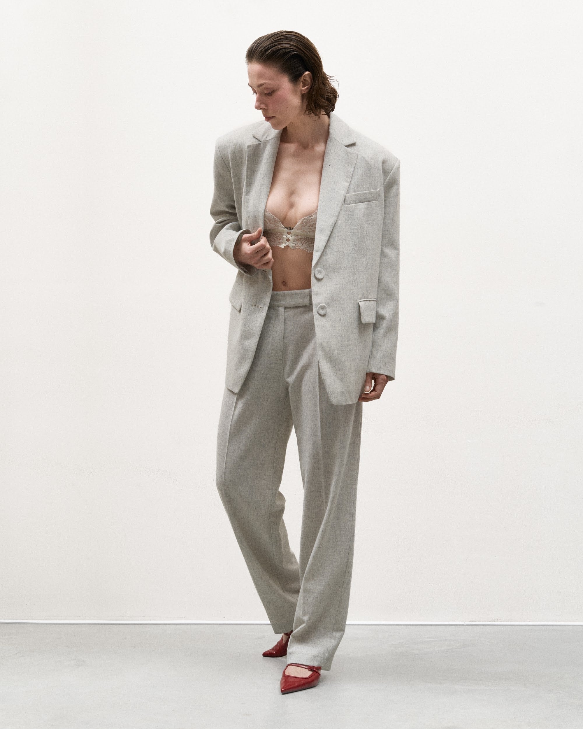 Брюки прямі