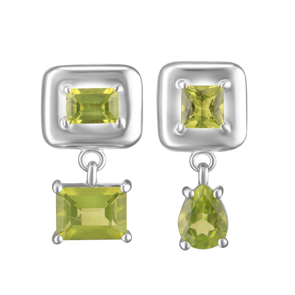 Серьги Splash Green