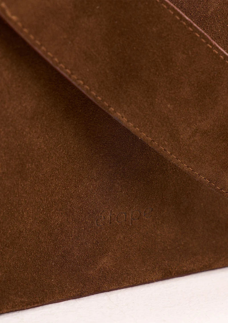 Croissant Grande Suede Bag