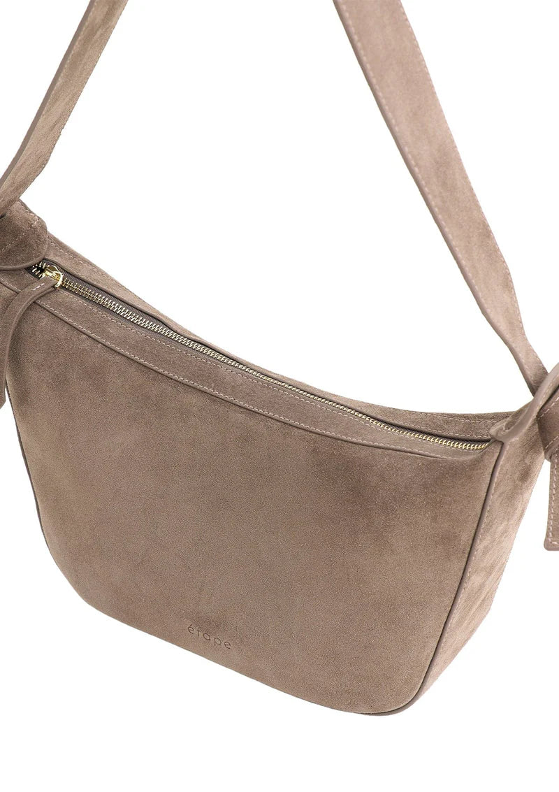 Croissant Grande Suede Bag
