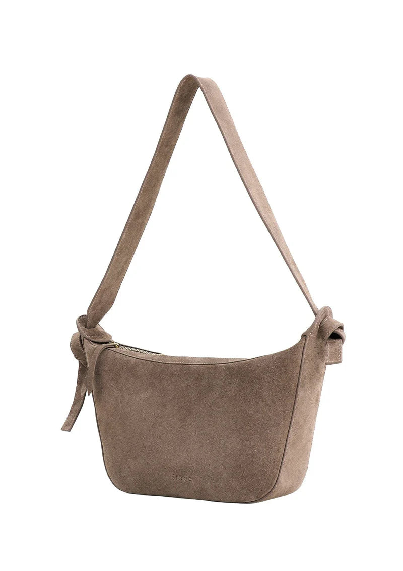 Croissant Grande Suede Bag