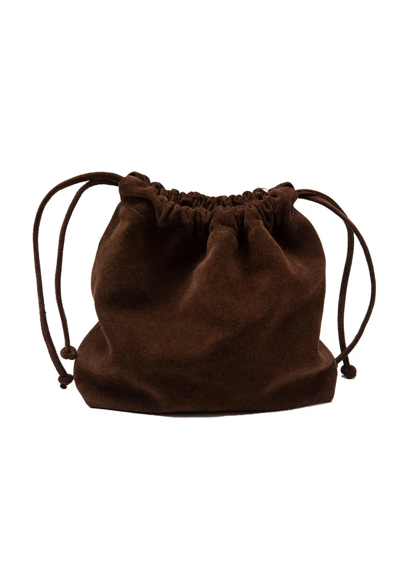ETAPE Suede bag Florence Suede Brandy