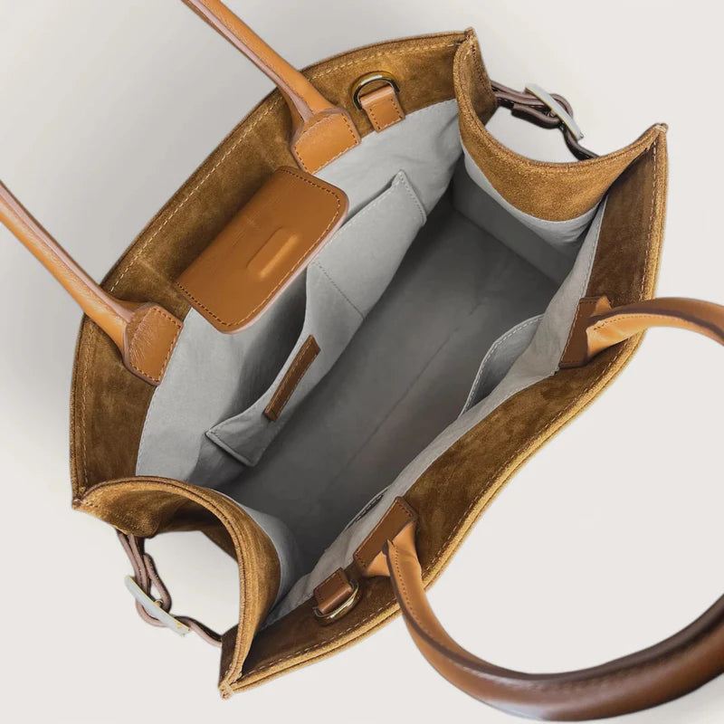 Suede Sicily bag
