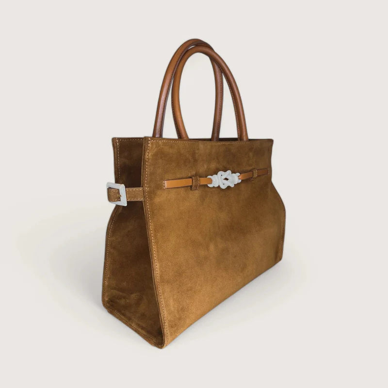 Suede Sicily bag