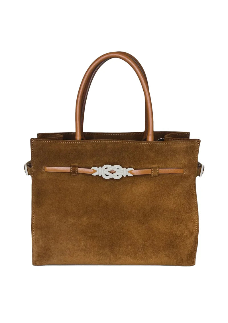 Suede Sicily bag