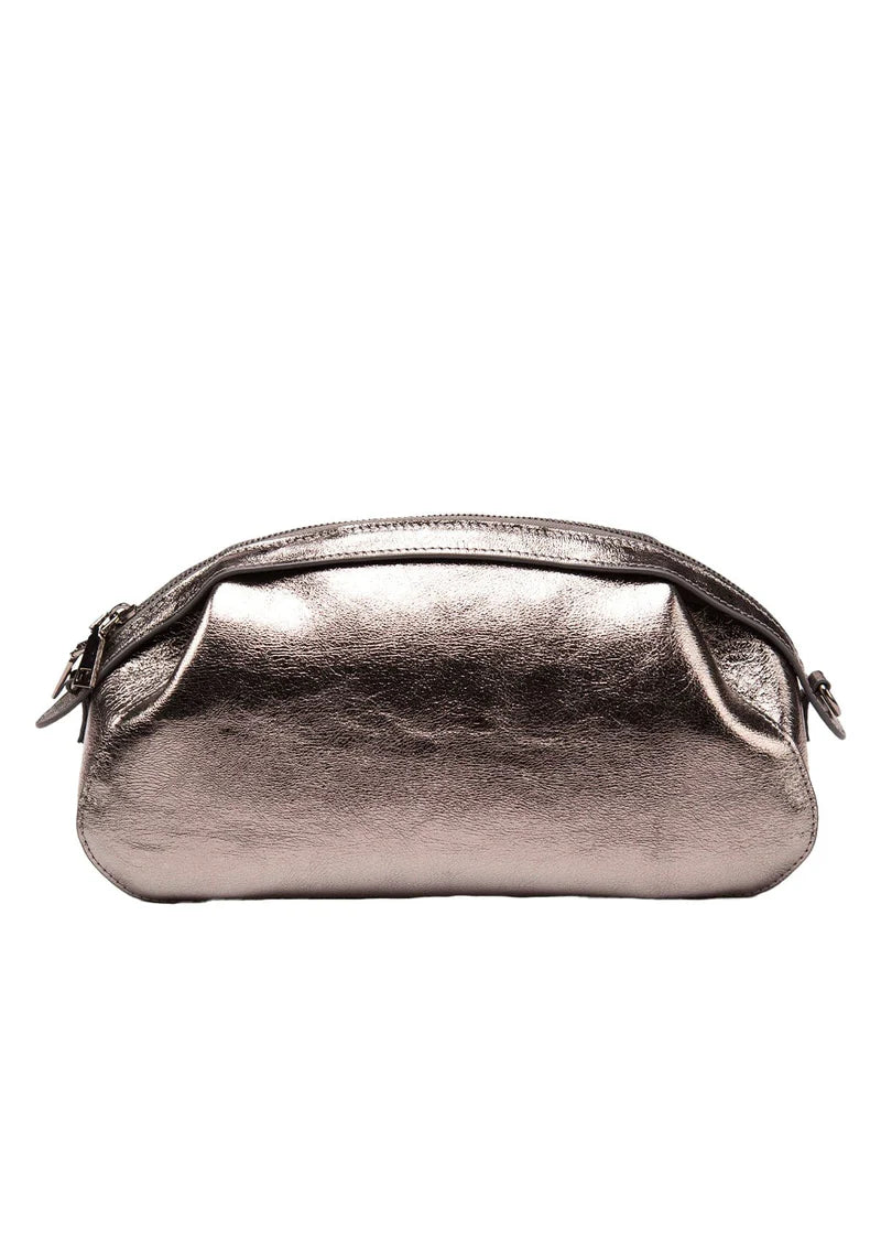 Leather Bag Venice Argentum
