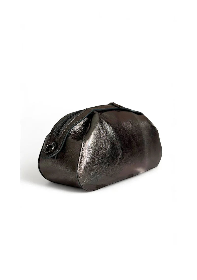 Leather Bag Venice Argentum