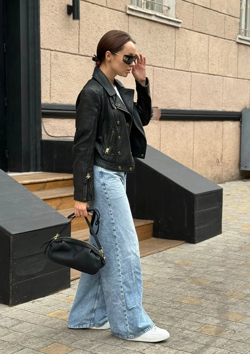 Leather bag Venice Flotard