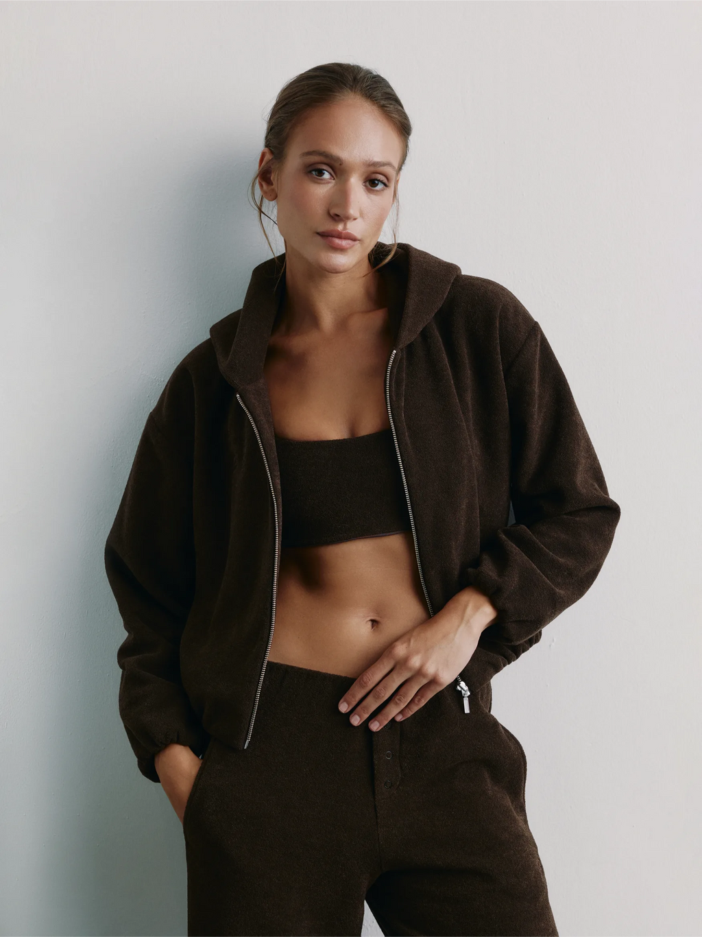 Махровый костюм TERRY ZIP SET