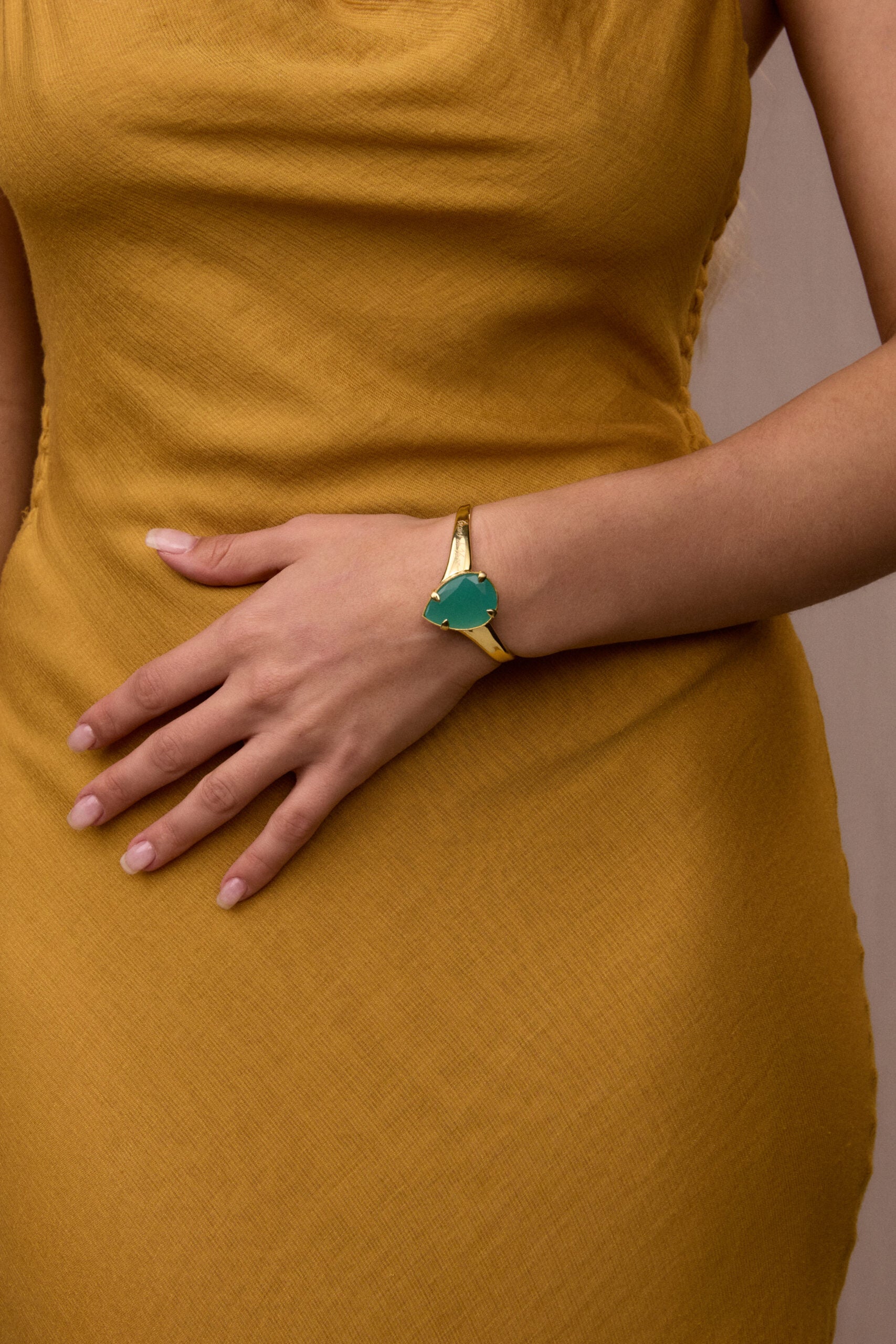 “RADIANCE” BRACELET AZURE BLUE GOLDEN - фото 3
