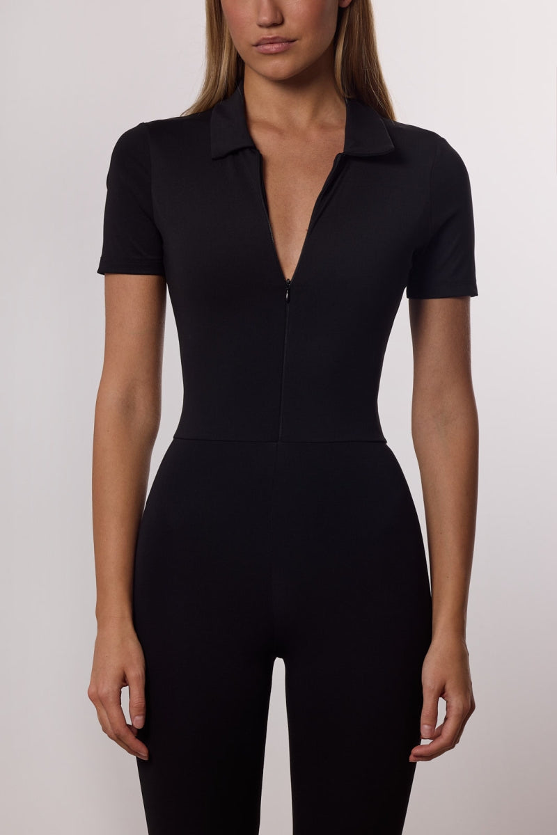 HALF-ZIP LEOTARD - фото 3