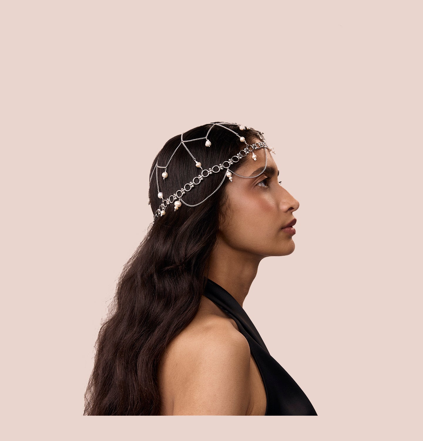 "KIRA" HAIR ACCESSORIES WITH PEARLS - фото 5